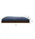 Double Futon in Blue & Brown Colour with Mattress 