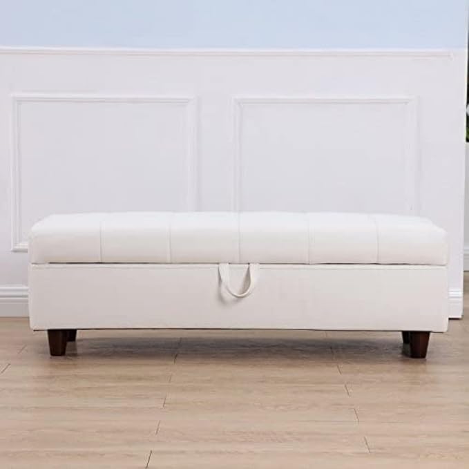 HOMECREST 46" Storage Ottoman