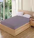 Flexi Fit (72x36) Waterproof Mattress Protector In Grey Colour