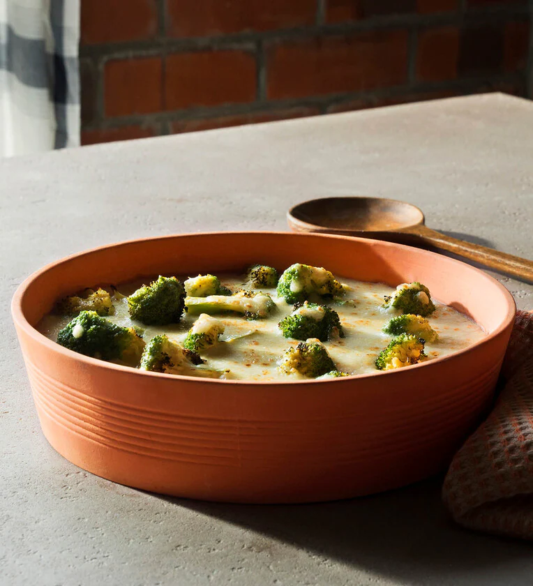 Earthen Brown Terracotta Baking Dish