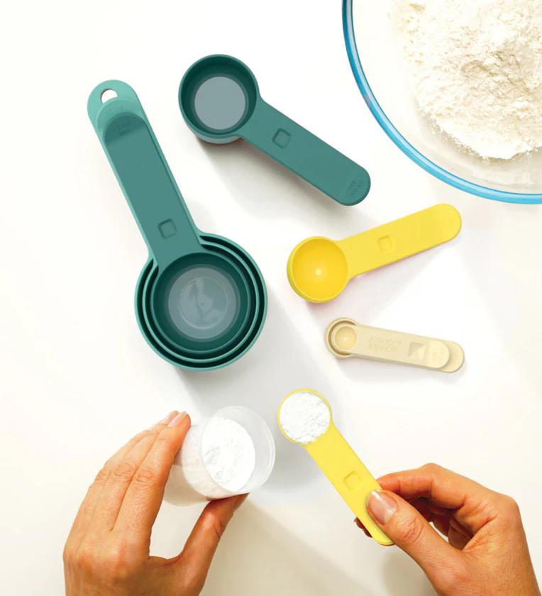 Nest Measuring Green & Yellow Polypropylene Measuring Cup