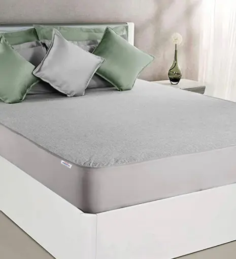 100% Waterproof Breathable and Non-Allergenic Premium Cotton Mattress Protector (78x60) Queen Size