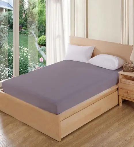 Flexi Fit (72x36) Waterproof Mattress Protector In Grey Colour