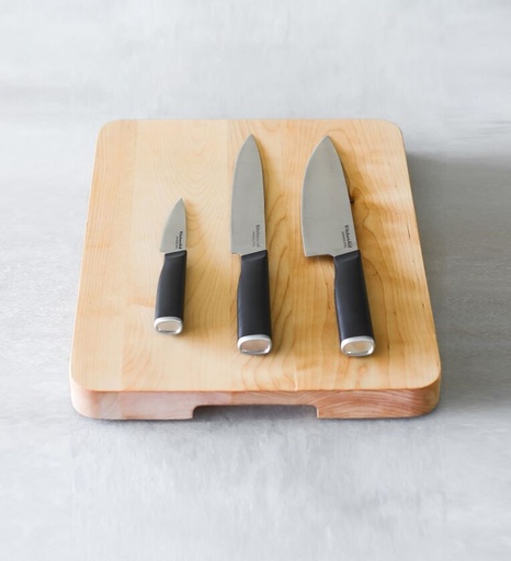 Classic Japanese Silver Stainless Steel (Set of 3) Knifes