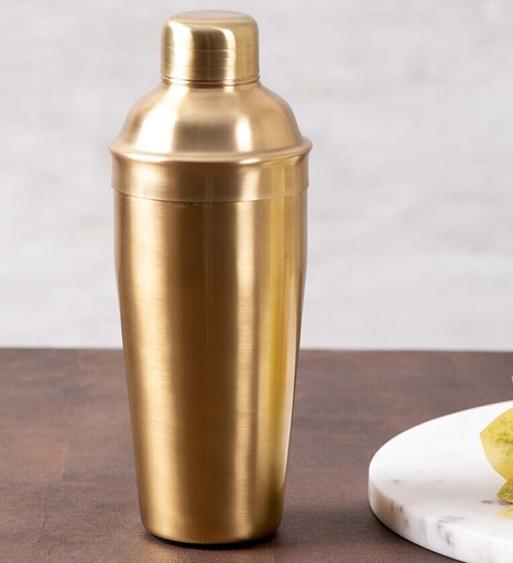 Mojito Margarita 750ml Gold Stainless Steel Cocktail Shaker with Strainer