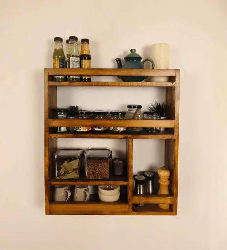 Bristol Wooden Kitchen Storage Rack